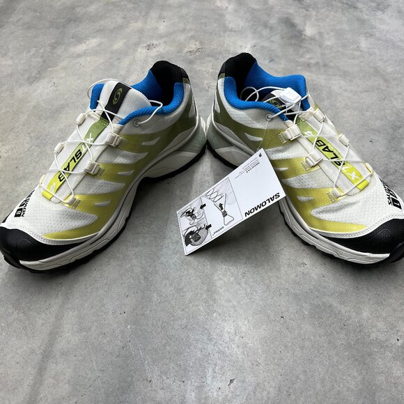 Salomon XT-4 OG Vanilla Ice Clearly Aqua 478665 - New - Picture 5 of 6